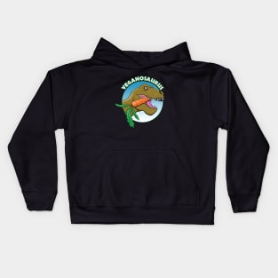 Vegan Dinosaur Kids Hoodie